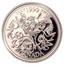 Canada 25 Cents July - A Nation of People 1999 Proof KM# 348a JULY 1999 JUILLET MHS CANADA coin reverse