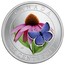 Canada 25 Cents Purple Coneflower & Eastern Tailed Blue 2013 Specimen KM# 1353 CANADA MG 25 CENTS 2013 coin reverse