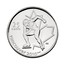Canada 25 Cents Speed Skating 2009 KM# 842 25 CENTS VANCOUVER 2010 coin reverse