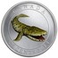 Canada 25 Cents Tiktaalik 2014 KM# 1619 CANADA JC 25 CENTS 2014 coin reverse