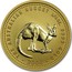 Australia 25 Dollars Kangaroo 2006 BU THE AUSTRALIAN NUGGET 1/4 OZ. 9999 GOLD 2006 coin reverse