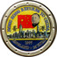 UK 25 Euro Hong Kong returns to China (Qeen Elizabeth II) 1997 HONG KONG RETURNS TO CHINA 1997 ENGLAND •25 EURO coin reverse
