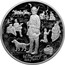 Russia 25 Roubles The Bicentenary of the Birthday of I.S. Turgenev 2018 СПМД Proof; St. Petersburg Mint ИВ. ТУРГЕНЕВ 1818 1883 coin reverse