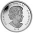 Canada 250 Dollars In the Eyes of the Snowy Owl 2014 Proof KM# 1605 ELIZABETH II 250 DOLLARS D∙G∙REGINA 2014 coin obverse