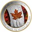 Canada 250 Dollars Maple Leaf Forever 2016 Proof KM# 2259 CANADA 9999 FINE SILVER 1 KG ARGENT PUR 9999 coin reverse