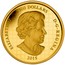 Canada 2500 Dollars Year of the Sheep 2015 Proof ELIZABETH II 2500 DOLLARS D∙G∙REGINA 2015 coin obverse
