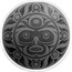 Canada 30 Dollars Phases of the Moon - Dark New Moon 2017 AE coin reverse