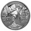 Canada 300 Dollars HMS Shannon & USS Chesapeake 2013 Proof KM# 1430 THE LE SHANNON AND ET THE LE CHESAPEAKE 1813-2013 coin reverse