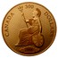 Canada 300 Dollars Shinplaster Vignette of Britannia 2006 Proof KM# 595 CANADA 300 DOLLARS 2006 coin reverse