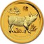 Australia 3000 Dollars Year of the Pig 2019 YEAR OF THE PIG P coin reverse