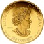 Canada 350 Dollars Imposing Alpha Wolf 2015 Proof ELIZABETH II D∙ G∙ REGINA 99999 FINE GOLD 350 DOLLARS OR PUR coin obverse