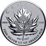 Canada 4 Dollars Fractional Maple Leaf Tribute 2017 Reverse Proof CANADA 9999 9999 1867 2017 FINE SILVER 1/2 OZ ARGENT PUR SW coin reverse