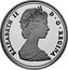 Canada 5 Cents 1967 Centennial - Rabbit 2017 Proof ELIZABETH II D • G • REGINA coin obverse