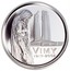 Canada 5 Cents 85th Anniversary of the Battle for Vimy Ridge 2002 Proof KM# 453 VIMY 1917-2002 coin reverse
