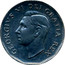 Canada 5 Cents The big Nickel 1951 GEORGIVS VI DEI GRATIA REX coin obverse