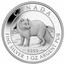 Canada 5 Dollars Arctic Fox 2014 Proof KM# 1644 CANADA 9999 FINE SILVER 1 OZ ARGENT PUR coin reverse