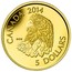 Canada 5 Dollars Bald Eagle 2014 Proof KM# 1740 CANADA 2014 DCW 5 DOLLARS coin reverse