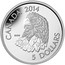 Canada 5 Dollars Bald Eagle 2014 Proof KM# 1740a CANADA DCW 5 DOLLARS coin reverse
