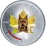 Canada 5 Dollars Lynx 2015 CANADA 9999 9999 FINE SILVER 1 OZ ARGENT PUR LYNX CANADENSIS coin reverse