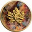 Canada 5 Dollars Maple Leaf (Aquarelle Edition) 2017 BU CANADA FINE SILVER 1 OZ ARGENT PUR 9999 9999 coin reverse