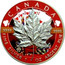 Canada 5 Dollars Maple Leaf (Casino Edition - Black Jack) 2017 BU CANADA 9999 9999 FINE SILVER 1 OZ ARGENT PUR coin reverse