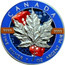 Canada 5 Dollars Maple Leaf (Casino Edition - Craps) 2017 BU CANADA 9999 9999 FINE SILVER 1 OZ ARGENT PUR coin reverse