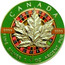 Canada 5 Dollars Maple Leaf (Casino Edition - Roulette) 2017 BU CANADA 9999 9999 FINE SILVER 1 OZ ARGENT PUR coin reverse