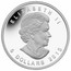 Canada 5 Dollars Polar Bear and Cub 2015 Proof KM# 1815 ELIZABETH II 5 DOLLARS 2015 coin obverse