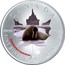 Canada 5 Dollars Walrus 2015 CANADA 9999 9999 FINE SILVER 1 OZ ARGENT PUR ODOBENUS ROSMARUS coin reverse