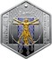 Ukraine 5 Hryven The human, time, space 2018 UKRAINE УКРАЇНА 2018 П'ЯТЬ ГРИВЕНЬ AG 999 15,55 coin obverse