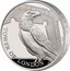UK 5 Pounds Legend of the Ravens (Piedfort) 2019  TOWER OF LONDON GD coin reverse