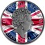 UK 5 Pounds The Queen's Beasts - Unicorn of Scotland (Flag of England) 2018 Antique 5 POUNDS • ELIZABETH II • D • G • REG • F • D J.C coin obverse