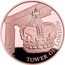 UK 5 Pounds Tower of London - The Crown Jewels 2019 Proof TOWER OF LONDON GD coin reverse