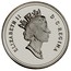 Canada 50 Cents Blue Whale 1998 Proof KM# 321 ELIZABETH II D∙G∙REGINA coin obverse