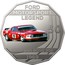 Australia 50 Cents Ford High Octane - 1969 Mustang Boss 302 Trans-Am 2018 CoinCard FORD MOTORSPORT LEGEND 50 MUSTANG BOSS 302 1969 coin reverse