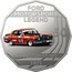 Australia 50 Cents Ford High Octane - 1971 XY Falcon GT-HO Phase III 2018 CoinCard FORD MOTORSPORT LEGEND 50 XY FALCON GT-HO 1971 coin reverse