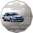 Australia 50 Cents Ford High Octane - 1981 XD Falcon Tru-Blu 2018 CoinCard FORD MOTORSPORT LEGEND 50 XD FALCON TRU-BLU 1981 coin reverse