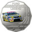 Australia 50 Cents Ford High Octane - 2006 BA Falcon 2018 CoinCard FORD MOTORSPORT LEGEND 50 BA FALCON 2006 coin reverse