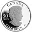 Canada 50 Cents Golden Forget-Me-Not 2007 Proof KM# 715 CANADA 50 CENTS ELIZABETH II coin obverse