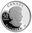 Canada 50 Cents Monarch Butterfly 2005 Proof KM# 599 CANADA 50 CENTS ELIZABETH II coin obverse