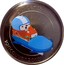 Canada 50 Cents Quatchi & Miga Bobsleigh - Vancouver Mascots 2010 KM# 963 50 CENTS VANCOUVER 2010 TM/MC coin reverse