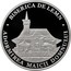 Moldova 50 Lei Adormirea Maicii Domnului 2015 Proof BISERICA DE LEMN ADORMIREA MAICII DOMNULUI coin reverse