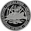 Moldova 50 Lei European pond turtle 2015 Proof CARTEA ROȘIE BROASCA-ȚESTOASĂ-DE-BALTĂ EMYS ORBICULARIS coin reverse
