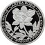Moldova 50 Lei Paeonia Peregrina 2014 Proof CARTEA ROȘIE BUJORUL-DE-PĂDURE PAEONIA PEREGRINA MILL coin reverse