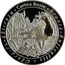 Moldova 50 Lei Red-breasted goose 2016 PROOF GÂSCA-CU-GÂT-ROȘU ∙ CARTEA ROȘIE ∙ BRANTA-RUFICOLLIS ∙ coin reverse