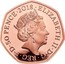UK 50 Pence 40th Anniversary of The Snowman 2018 Proof ELIZABETH II D G REG F D 50 PENCE 2018 J.C coin obverse