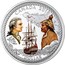 Canada Dollar 240th Anniversary of Captain Cook at Nootka Sound. Colored 2018 Proof CANADA 2018 DOLLAR RESOLUTION ML coin reverse