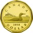 Canada Dollar Common Loon - Loonie 2018 P Proof CANADA RRC 2018 DOLLAR coin reverse
