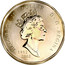 Canada Dollar Family of Loons 1952-2002 2002 KM# 462a ELIZABETH II DOLLAR D • G • REGINA 1952 2002 coin obverse