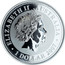 Australia Dollar Year of the Mouse - Gilded 2007 ELIZABETH II AUSTRALIA 1 DOLLAR 2007 IRB coin obverse